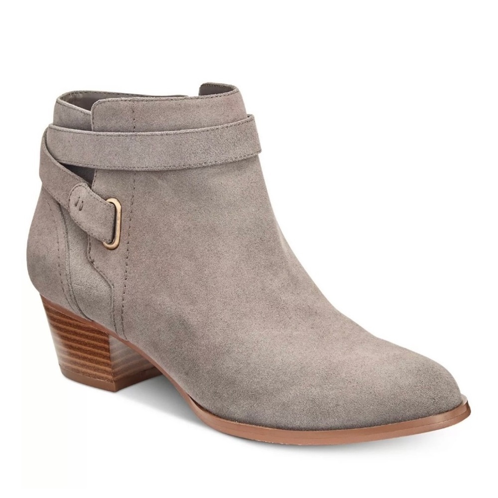 Giani Bernini Women's Oleesia Memory Foam Ankle Boot Grey US 7 M
